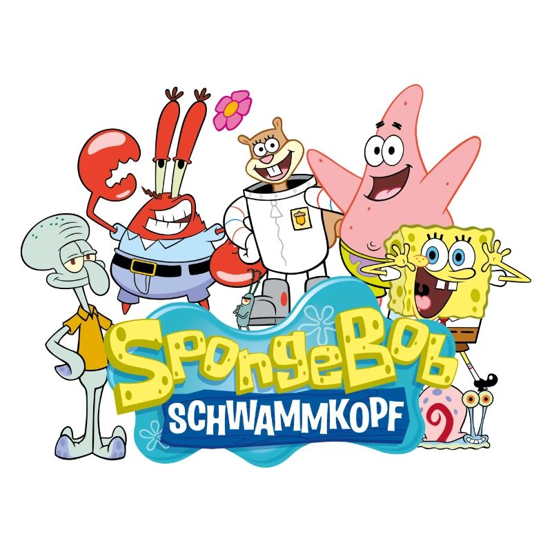 Bob l'Éponge Logo Patrick Thaddäus Krabs