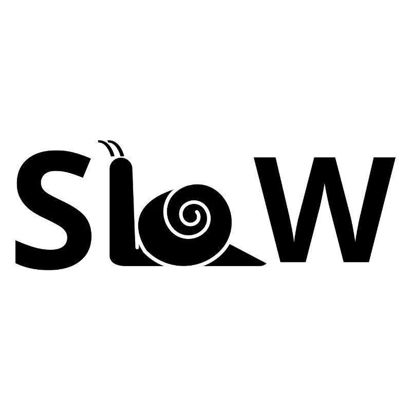 Langsame Schnecke