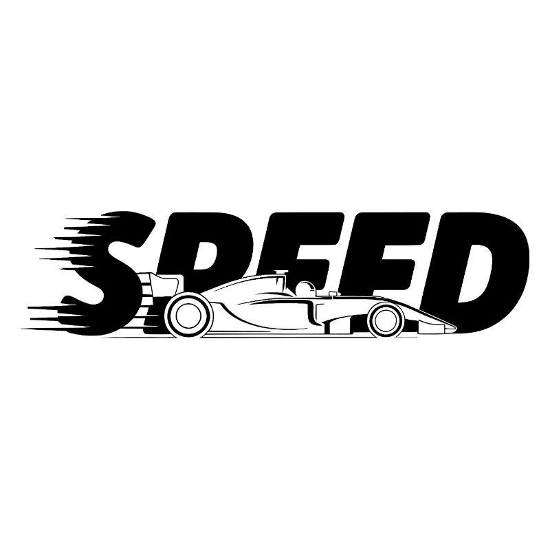 Formular One Speed - Cool Car Logo