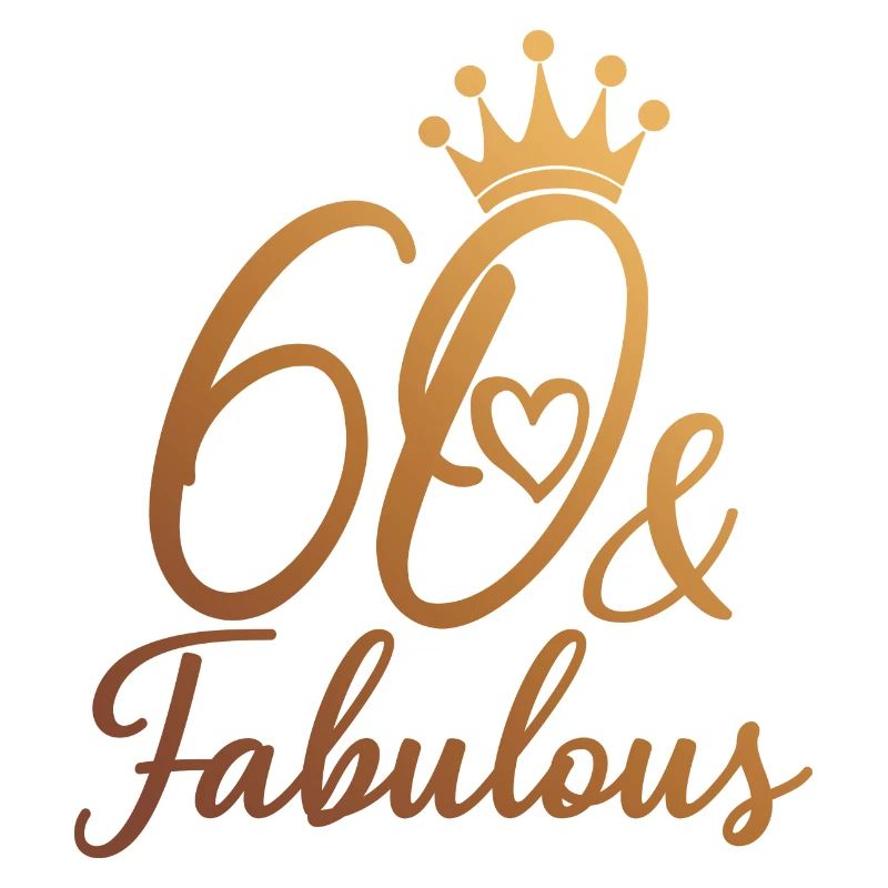 60 et fabuleuse fête d’anniversaire de 60 ans