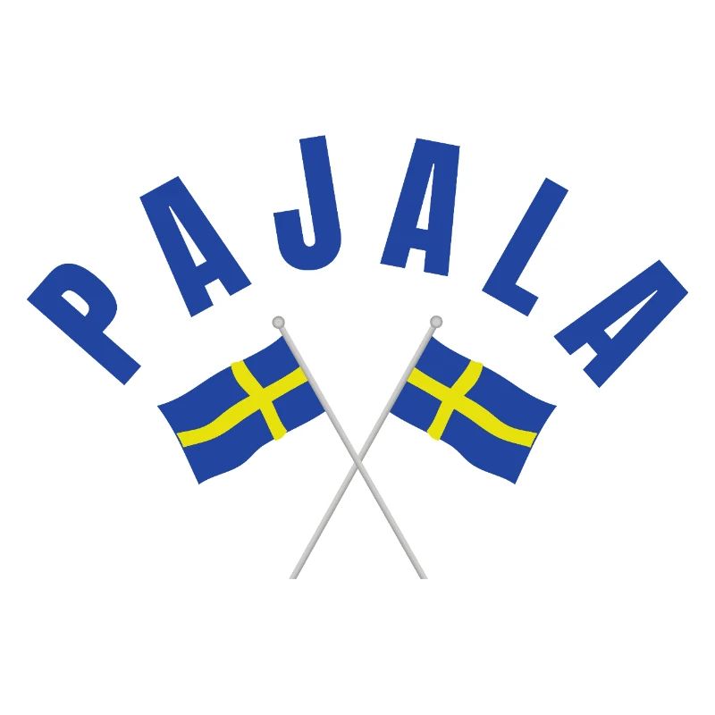 Pajala Swedish Flags