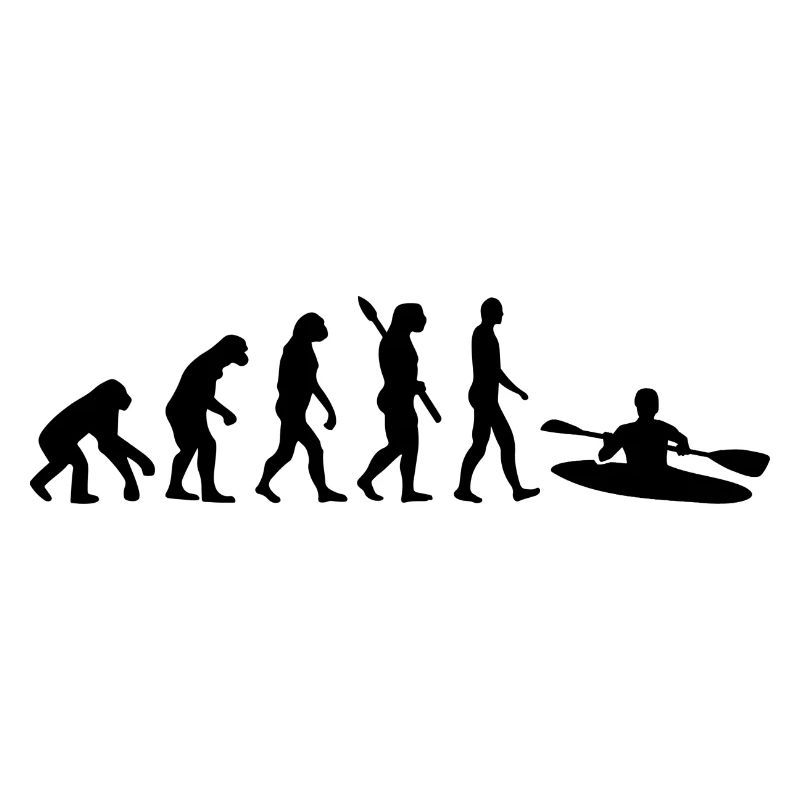 Evolution Graphic Kayaking Canoe Rowing Rower Padd