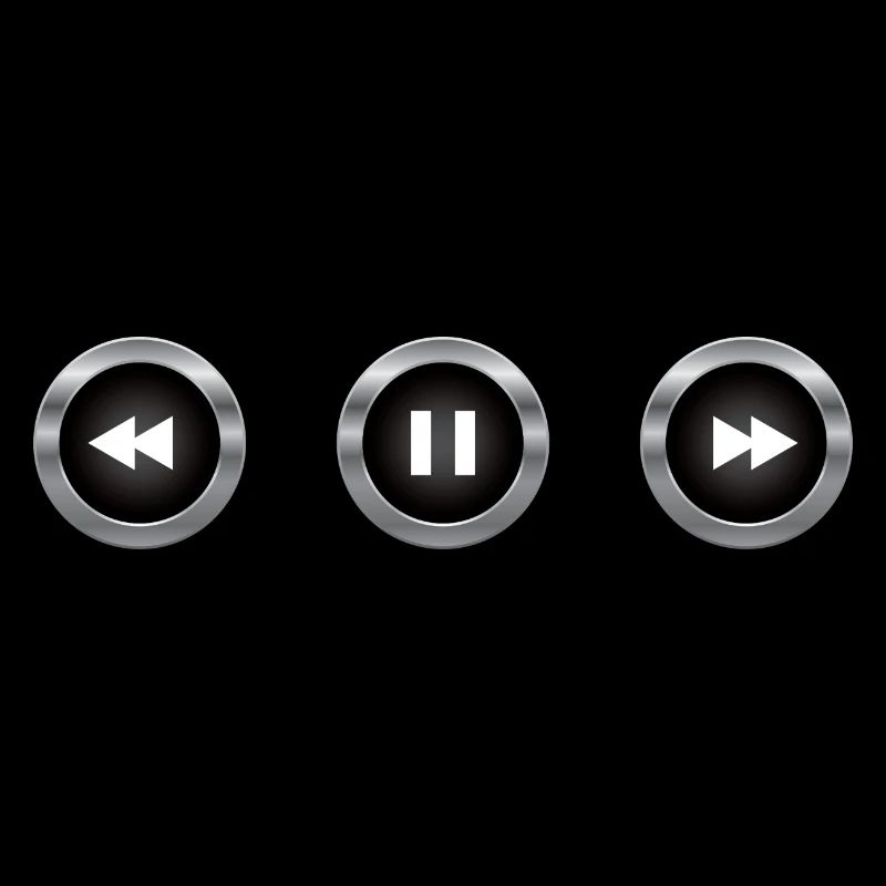 Audio control buttons