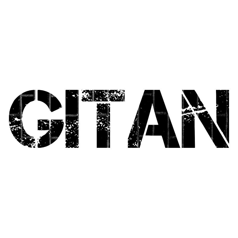 Gitan usé brique brun