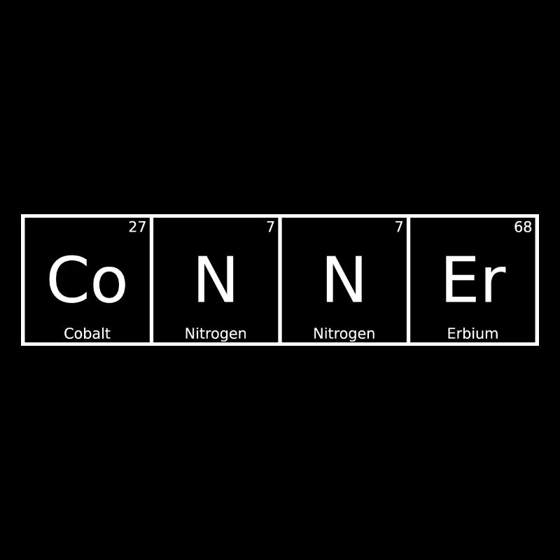 Conner Name First Name Chemistry Periodic Table Elements
