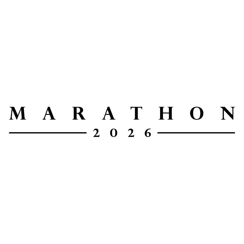 Lettrage Marathon 2026