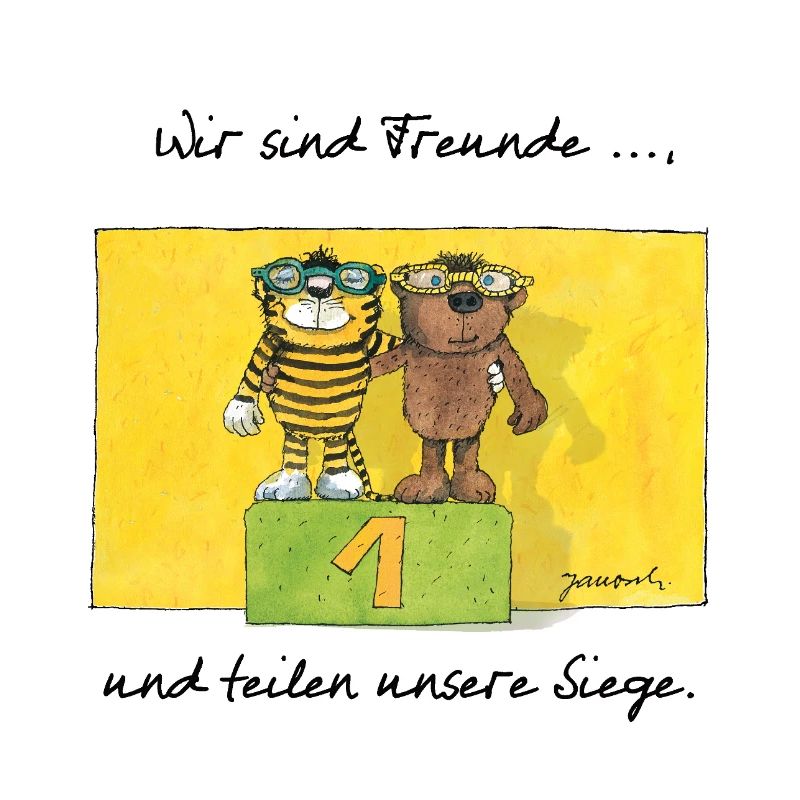 Janosch Tiger und Bär Sieger SP