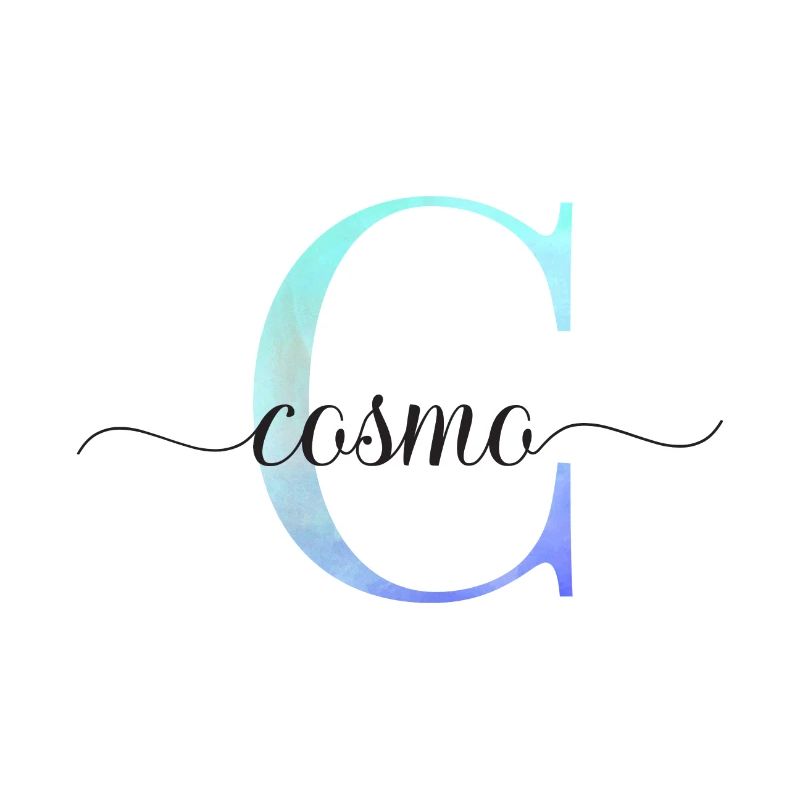 C| Monogramme | Nom | Cosmo| Aquarelle