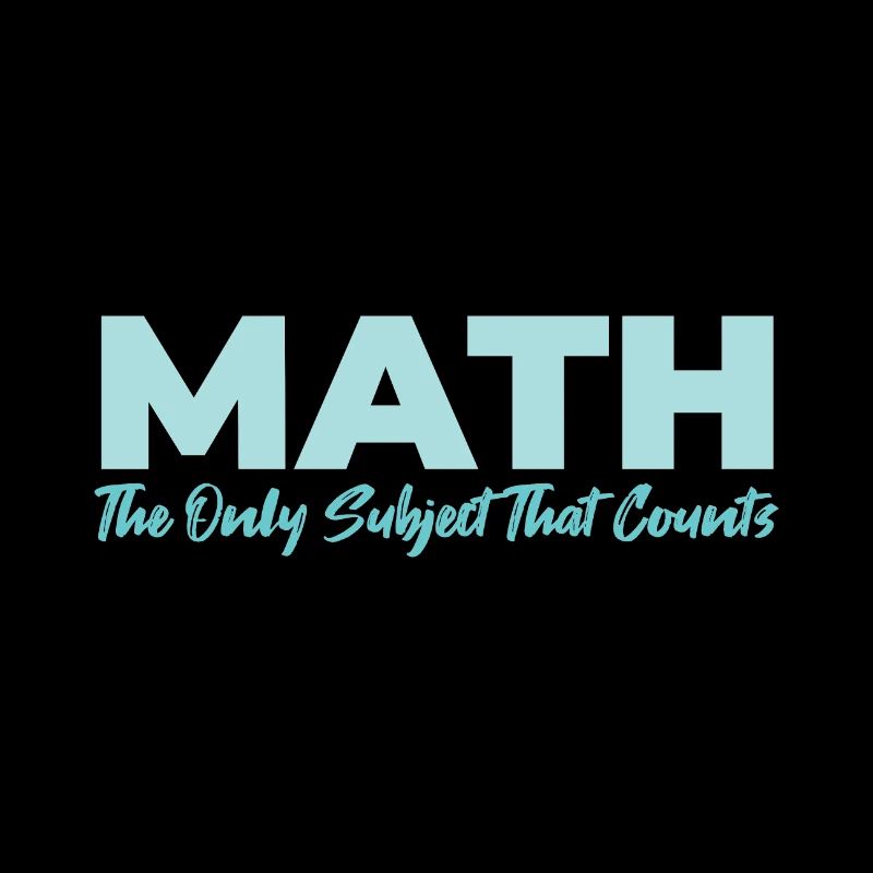 Math Le seul sujet qui compte Idée cadeau