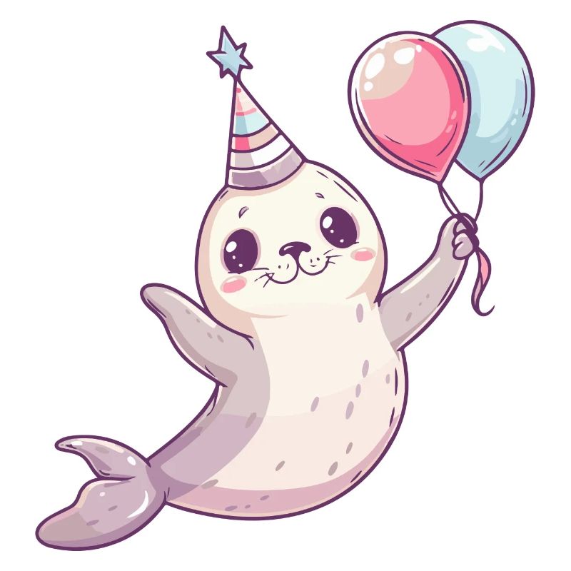 Robbe Tier Geburtstag Comic
