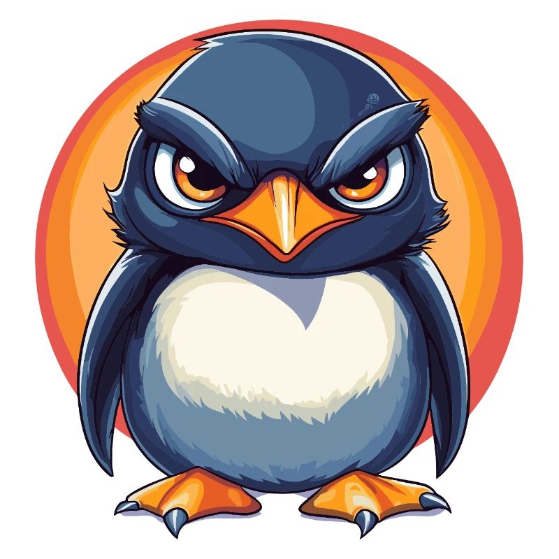 Grumpy Penguin