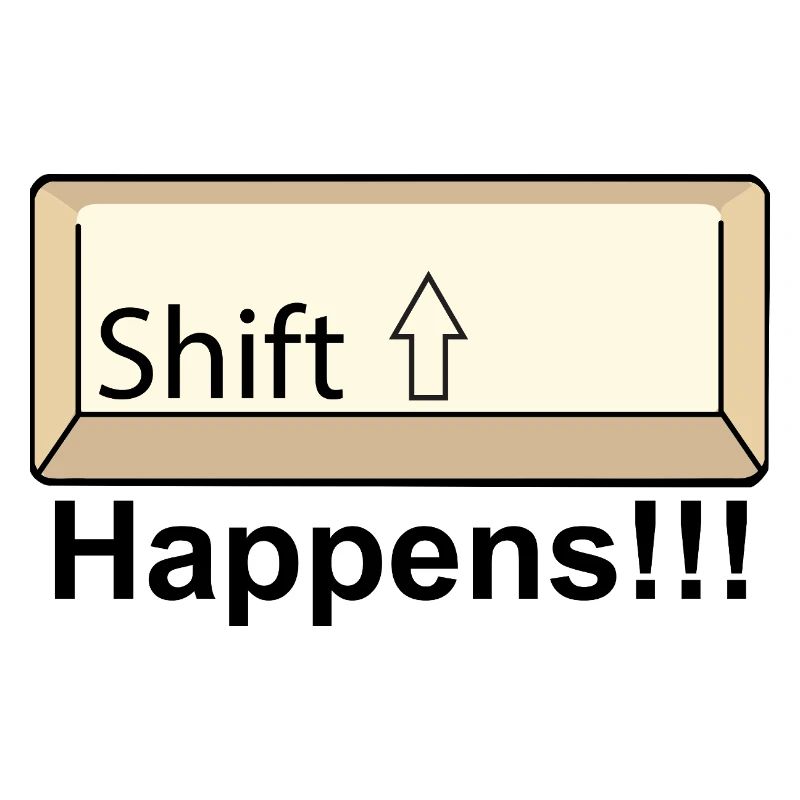 Shift Key Minimal Keyboard Design