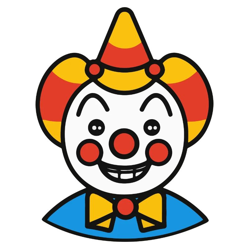 Halloween Clown Comic