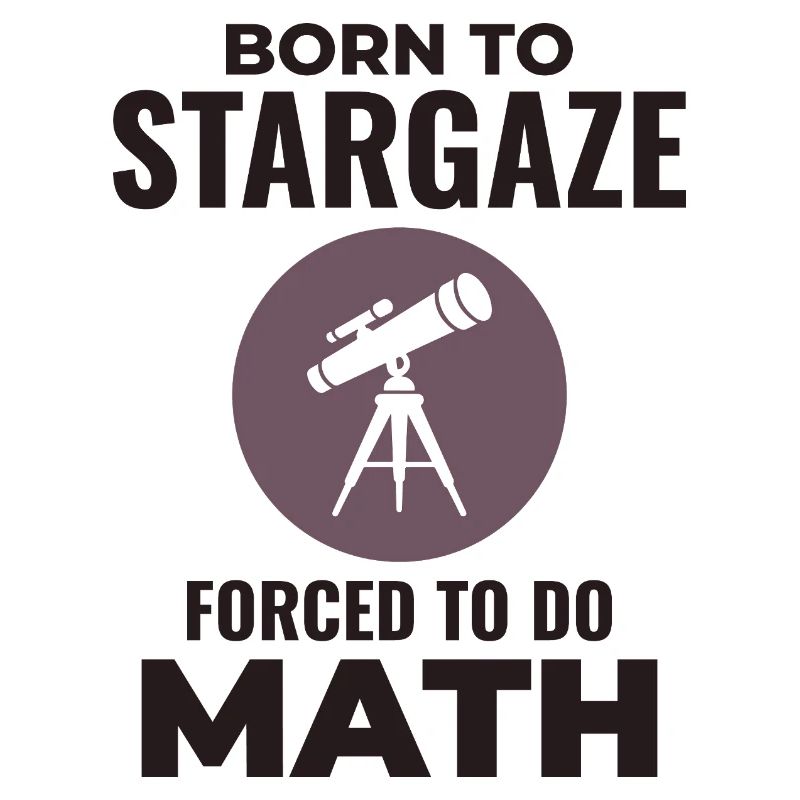 Né pour observer les étoiles forcé aux mathématiques