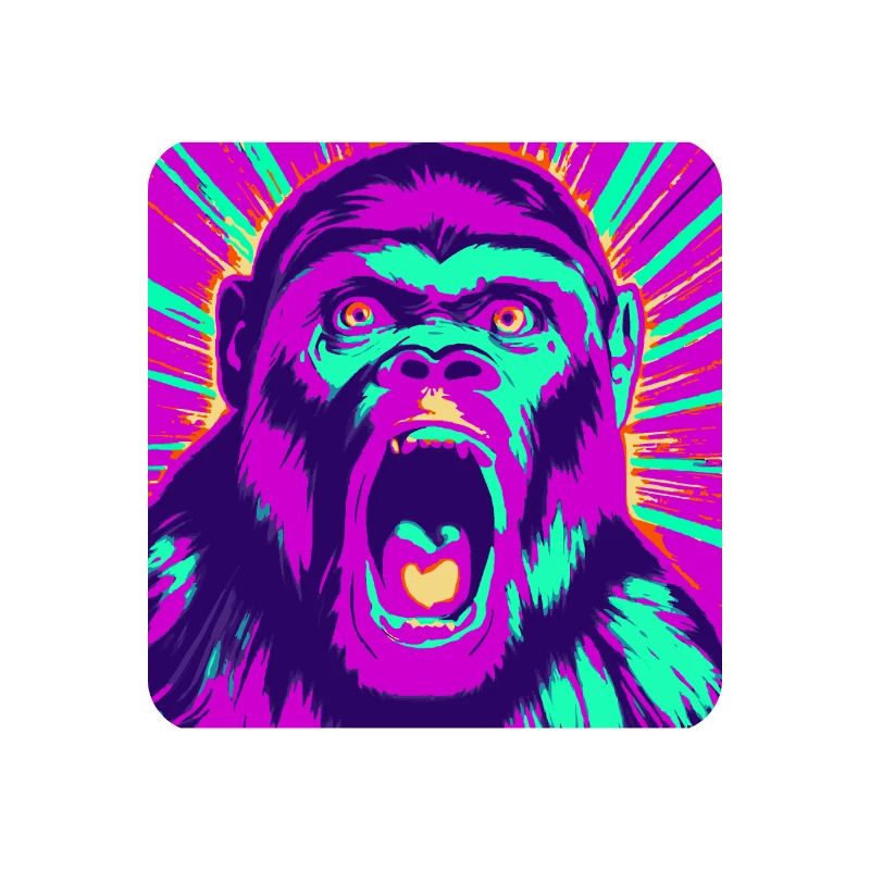 Explore the Abstract Monkey World