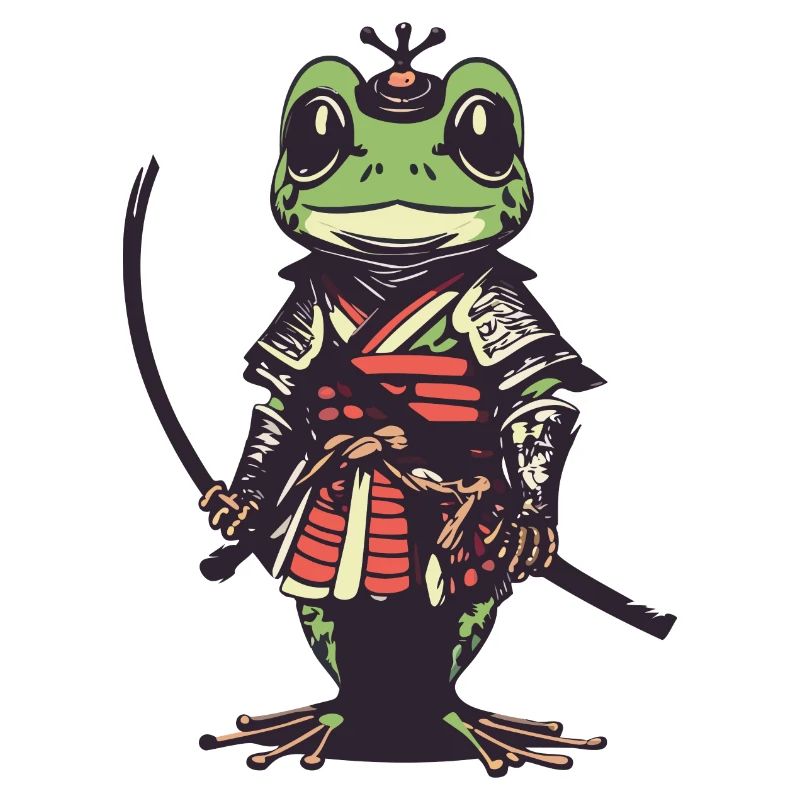 Samurai Frog