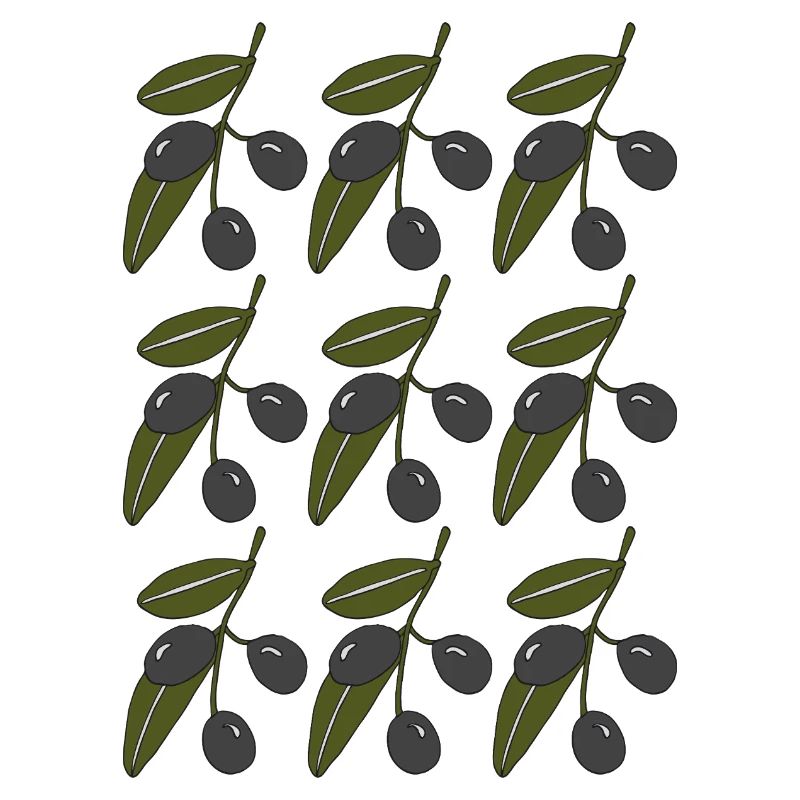 Olive branch pattern