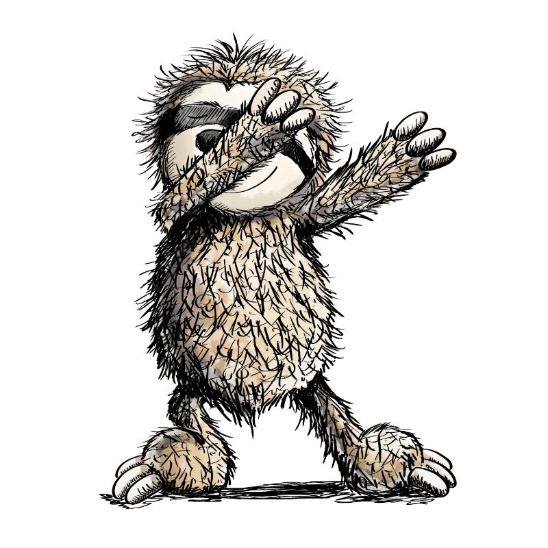 Dabbing Sloth - Dab Dance - Sloths