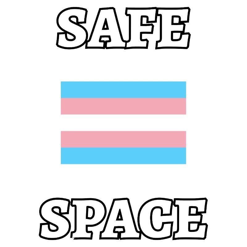 DRAPEAU TRANS SAFE SPACE