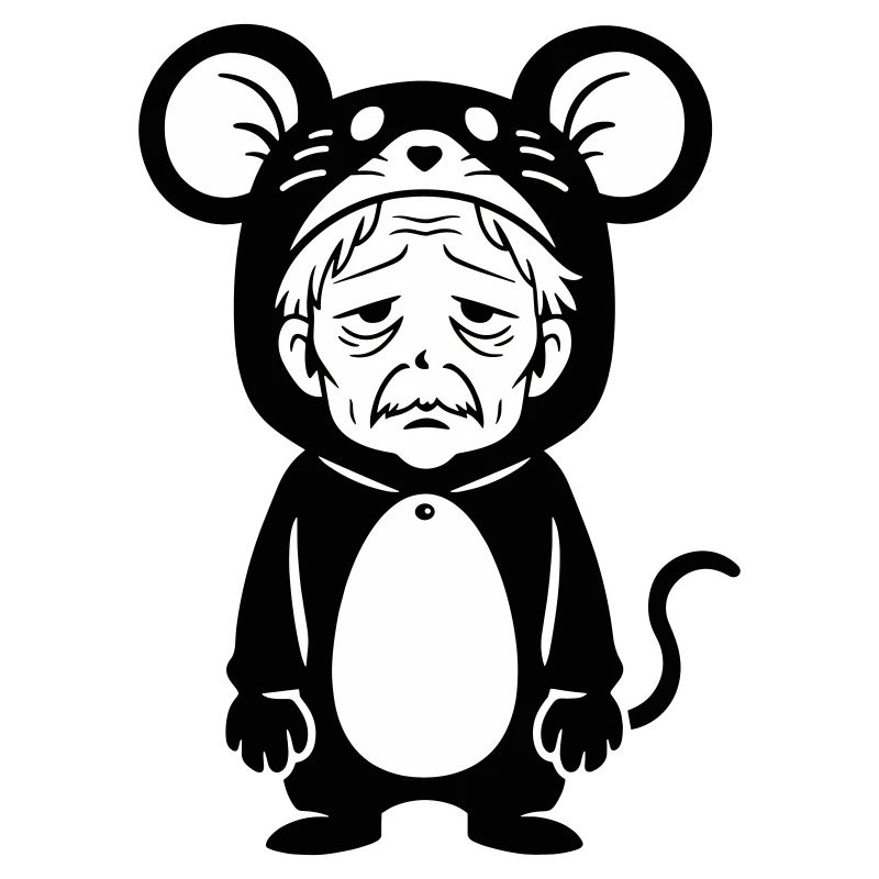 Karnevalsmuffel Maus