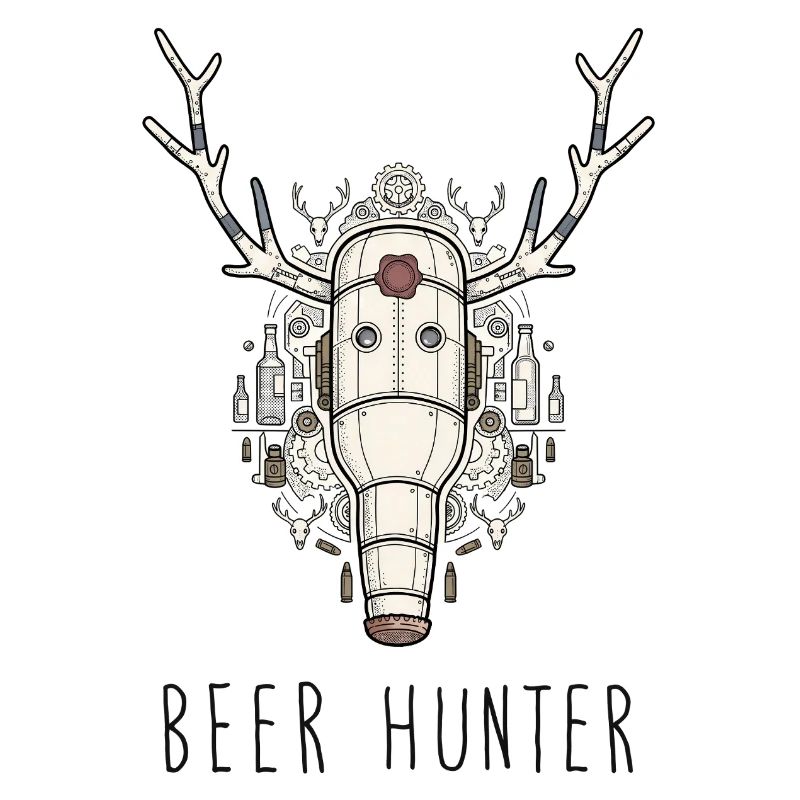 Beer Hunter Trophy – Stahlflasche