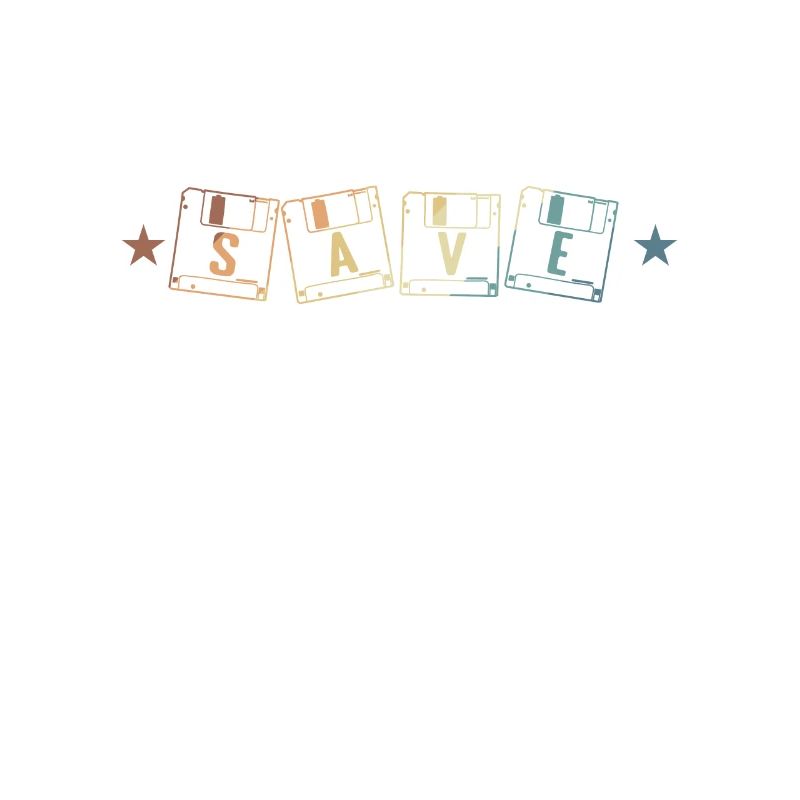 Save Disk Retro Storage Module Disk