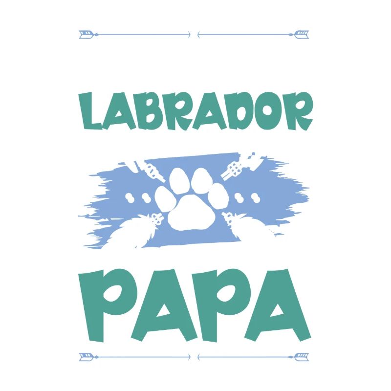 labrador hunde papa