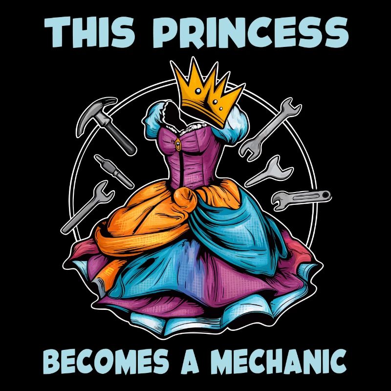 La princesse devient ingénieure mécanicienne