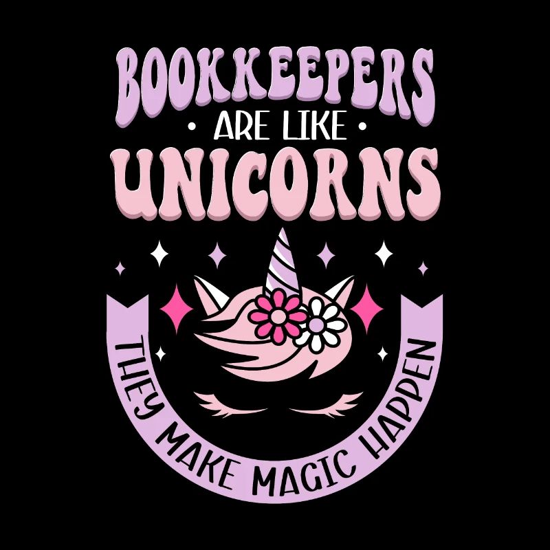 Les comptables sont comme les licornes comptable Einhorn