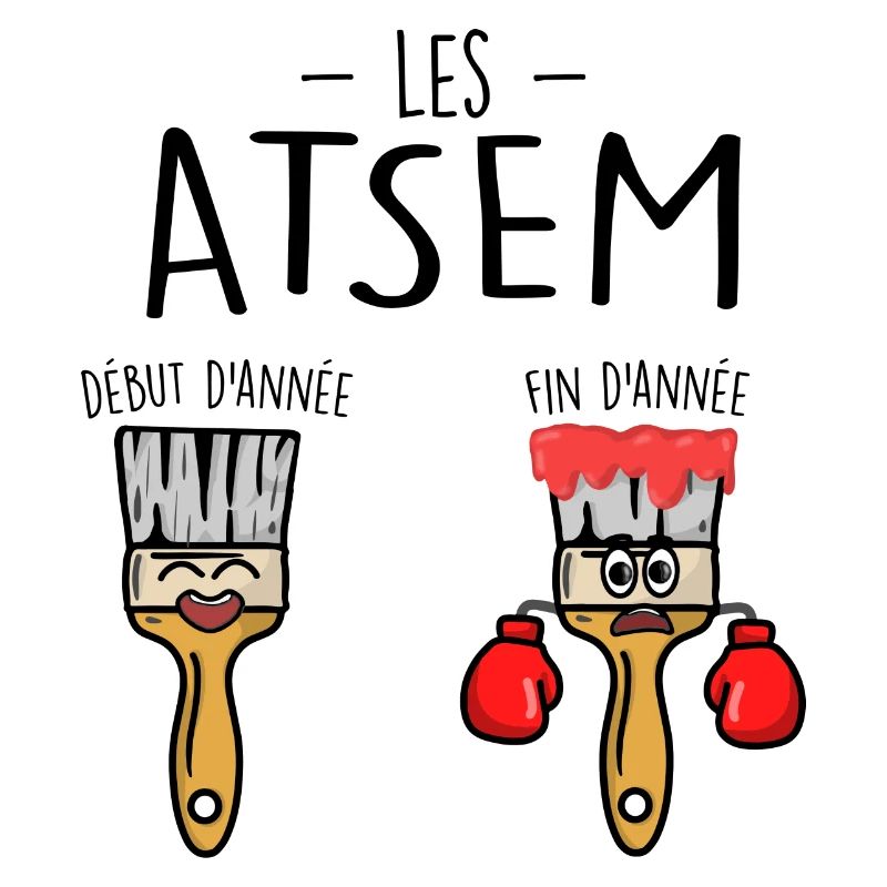 les ATSEM en début et fin d'année