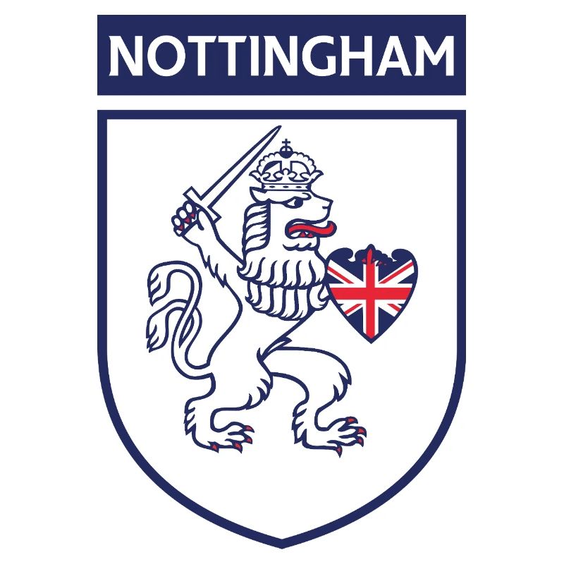 Nottingham Shield Lion with Sword