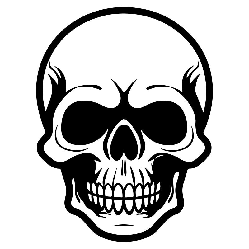 Skeleton Symbol Skull
