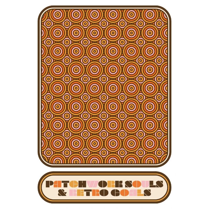 Patchwork Souls & Retro Goals – 70s Pattern