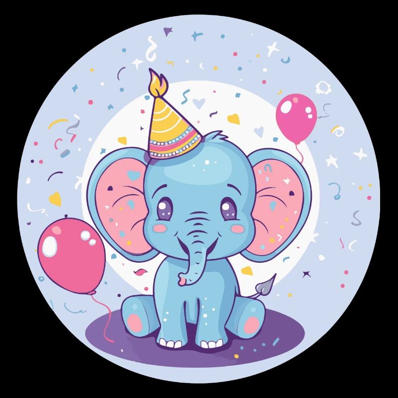 Elephant Birthday Comic