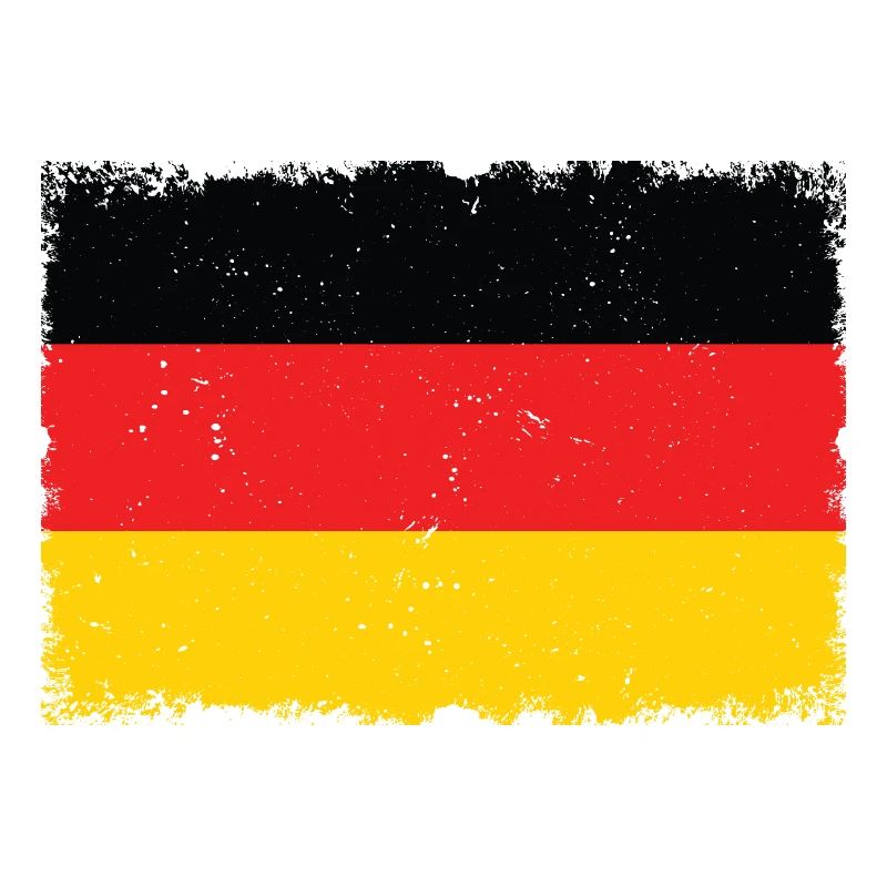 Grunge German flag