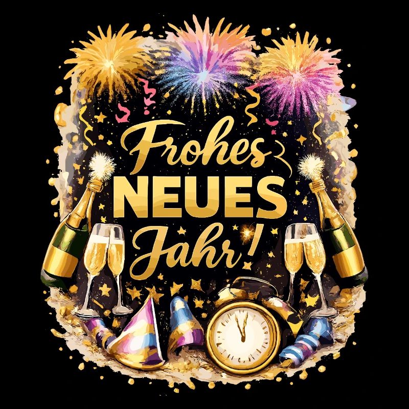 Feux d'artifice pour le compte à rebours du Nouvel An