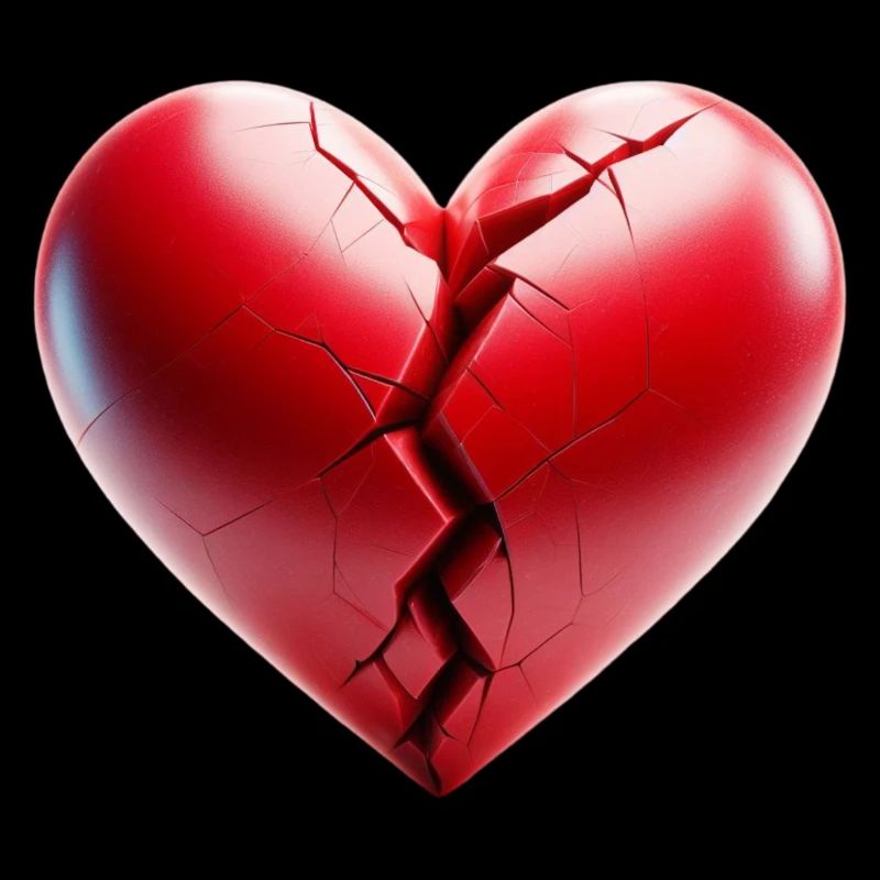Zerbrochenes Herz - Valentinstag