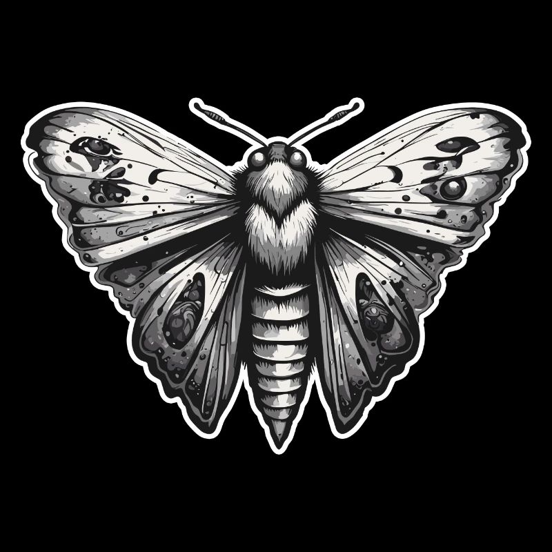 Papillon de nuit / Animal / Insecte / Larve / Ravageur