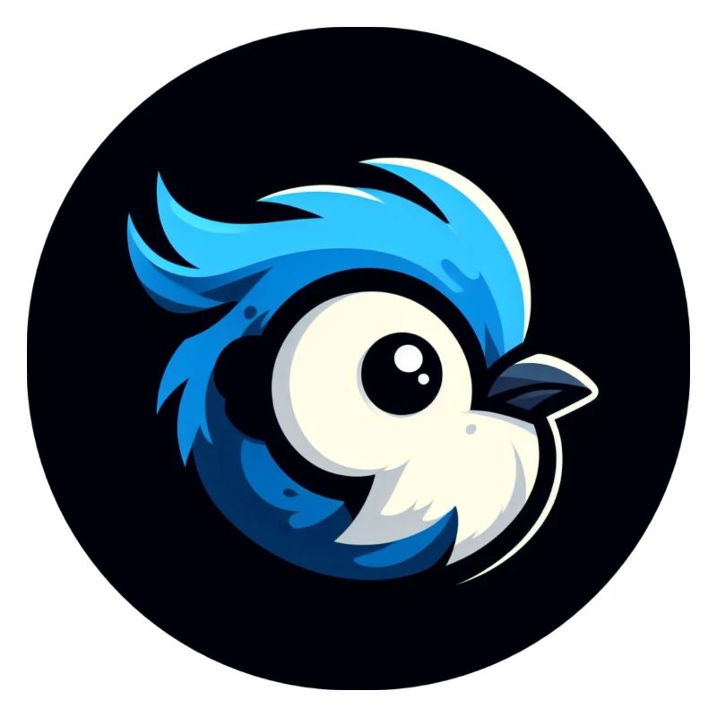 Comic Meise Vogel
