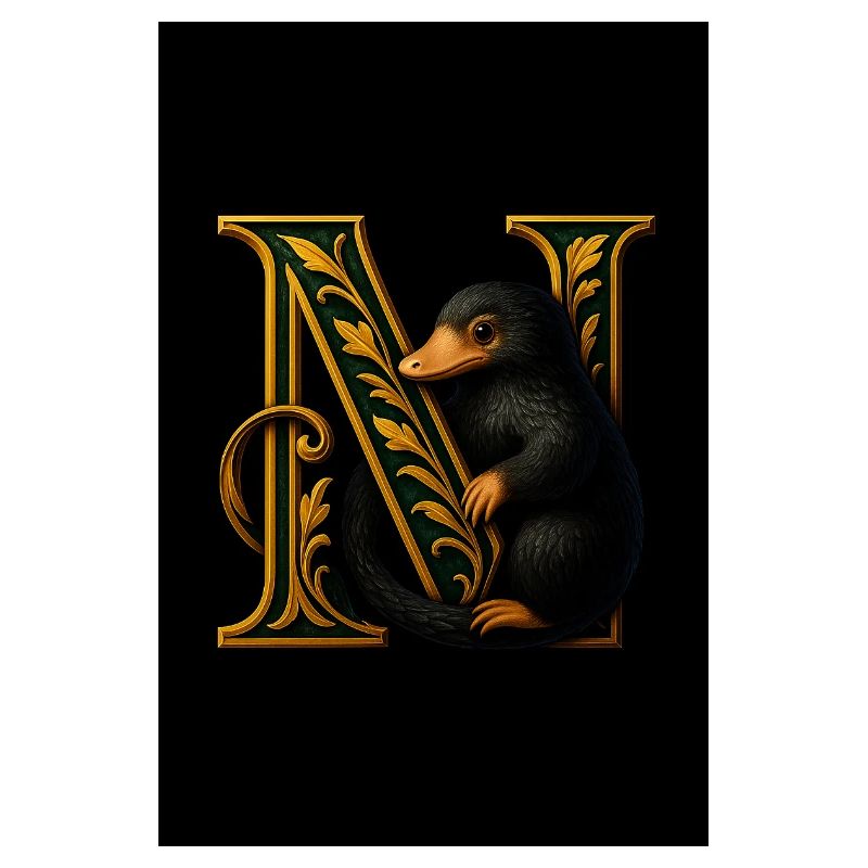 N – Magic ornament with mole