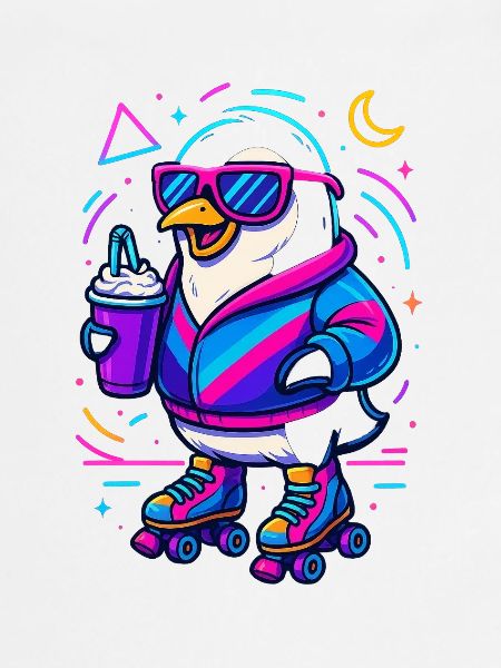Roller Pinguin