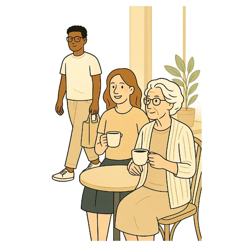 Coffee hour generations