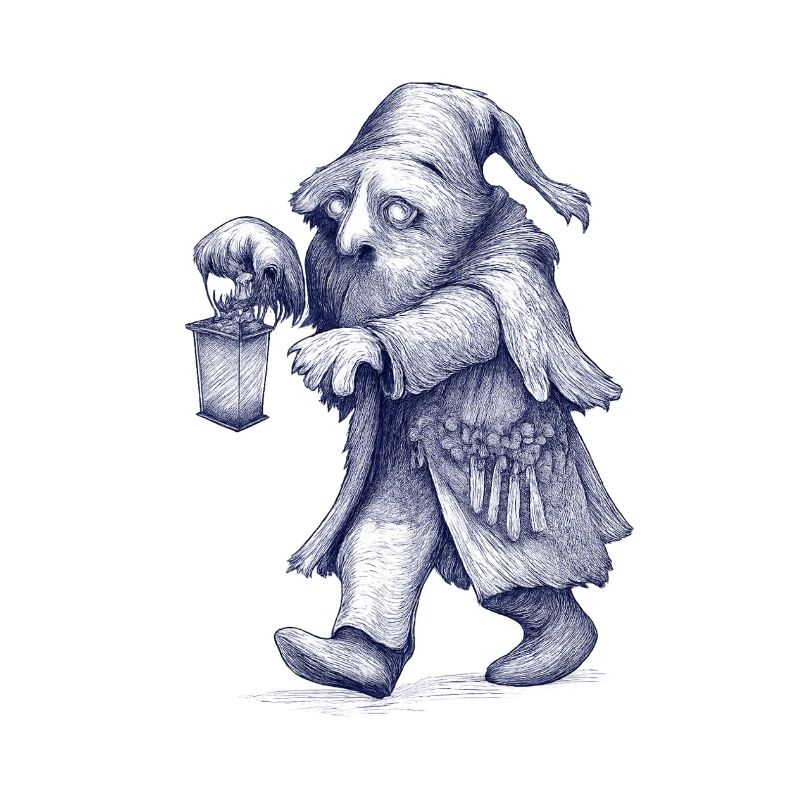 Dwarf | Night walker with lantern
