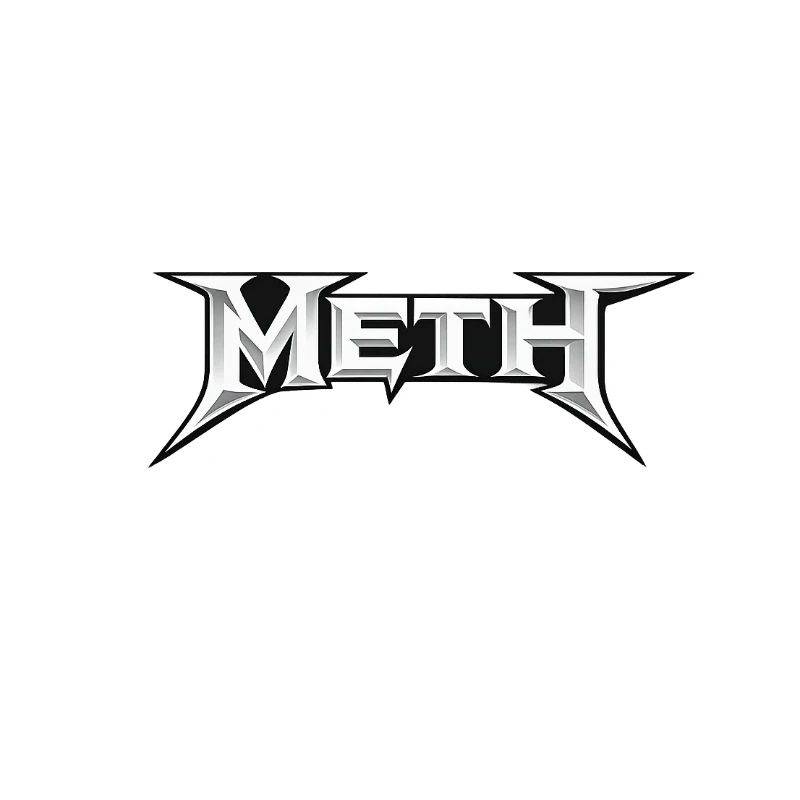 "Meth" – Design einer Metallparodie