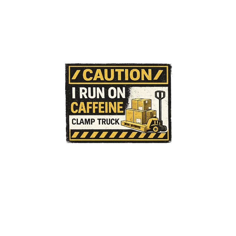 Koffeinbetriebener Gabelstapler-Patch