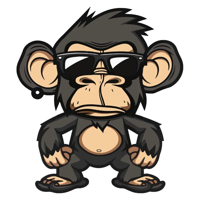 Monkey Cool Comic