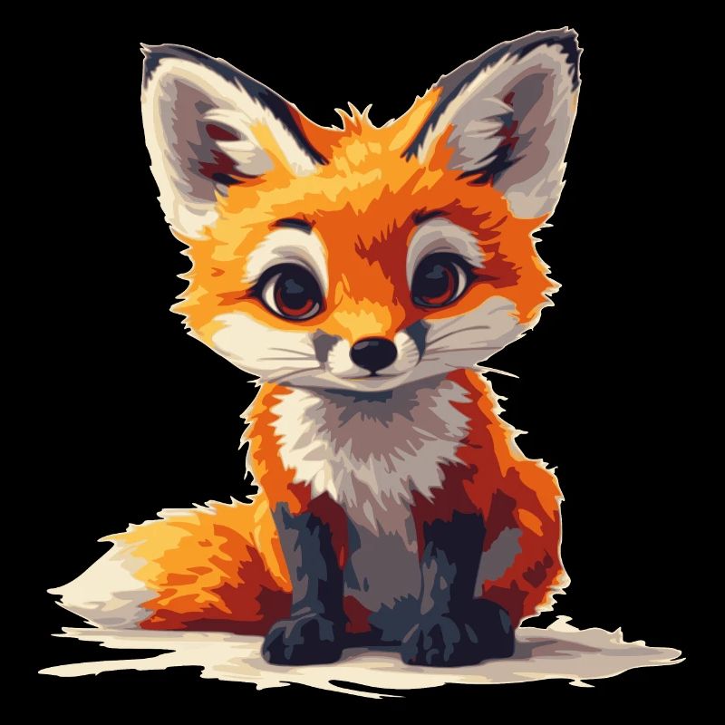 Bébé renard