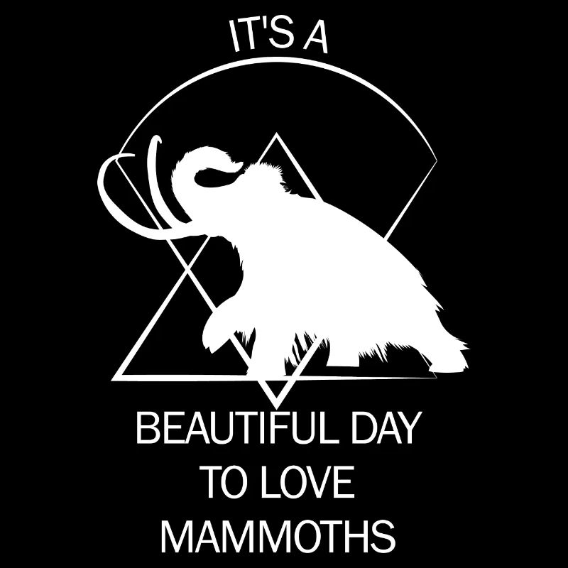 Lustiges Mammut Steinzeit Eiszeit Design Urzeit