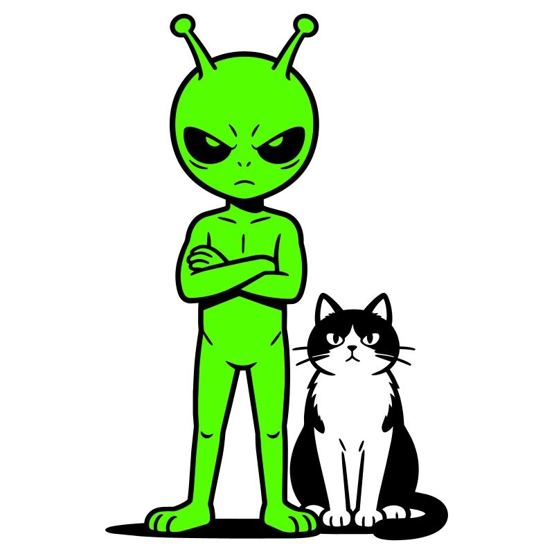 Alien Comic Humor