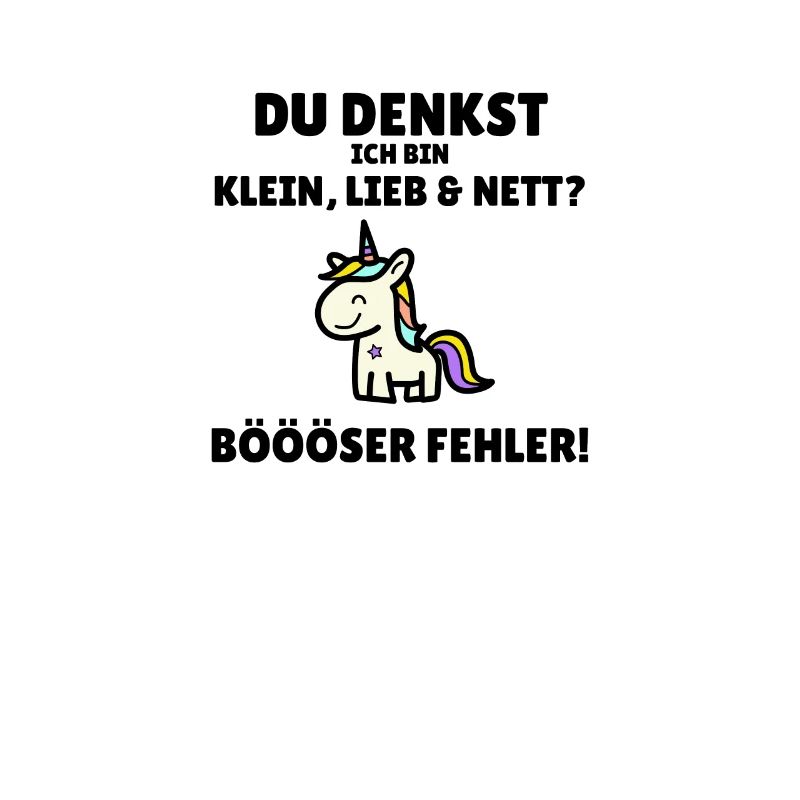 Du denkst ich bin klein, lieb und nett